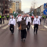 Sweden Neo Nazis Protester