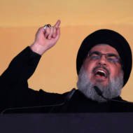 Hassan Nasrallah (AP Photo/Hassan Ammar)