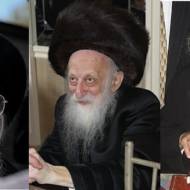 Rabbis Sheiner, Soloveitchik, Twerski