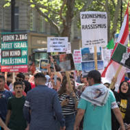 Berlin anti-Israel rally