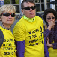 Amnesty International supporters