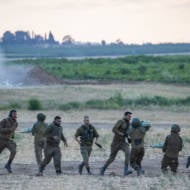 IDF near the Gaza border