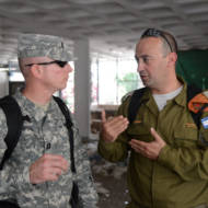 HOME FRONT COMMAND DRILL IN HOLON