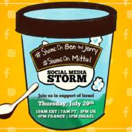 Ben and Jerry's Twitter Storm Invite