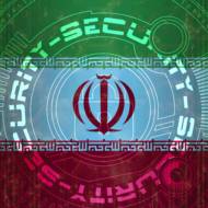 National,Cyber,Security,Of,Iran,On,Digital,Background,Data,Protection.