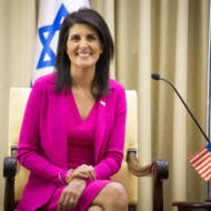 Nikki Haley in Israel