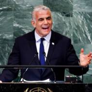 Yair Lapid at UN