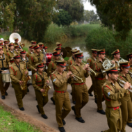 Israelis March in support of wounded IDF veterans