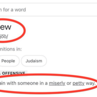 antisemitic Google search