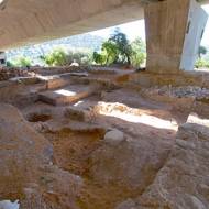 Ruins biblical era temple