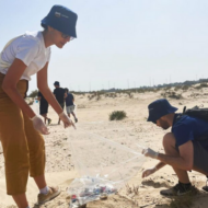 CleanCoin beach cleanup