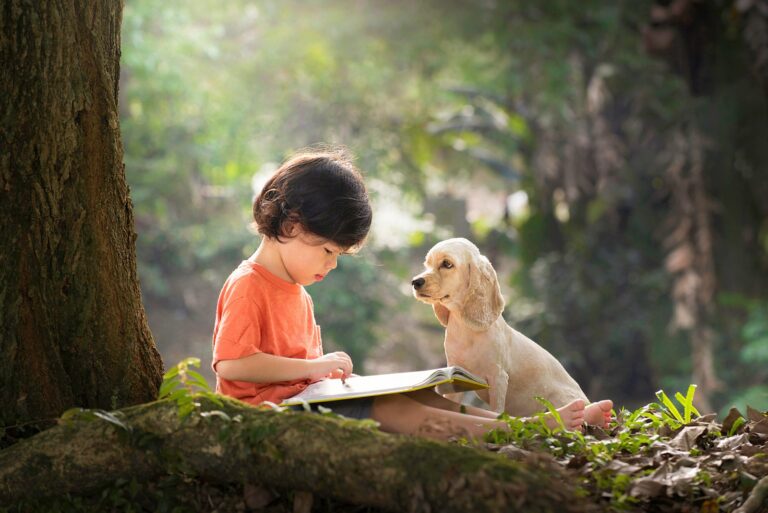 Study shows dogs aid kids’ reading