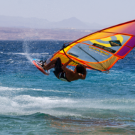 Surfing in Eilat