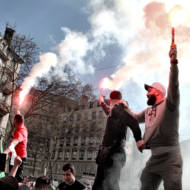 French protest