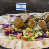 Vegan Israel falafel