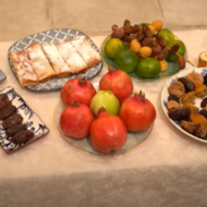 Jewish Sephardic version of the Sukkot menu