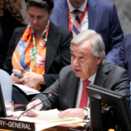 United Nations Secretary-General Antonio Guterres