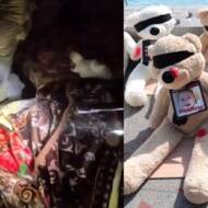 idf finds ak47 in teddy bear