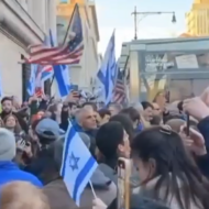 pro-Israel protest