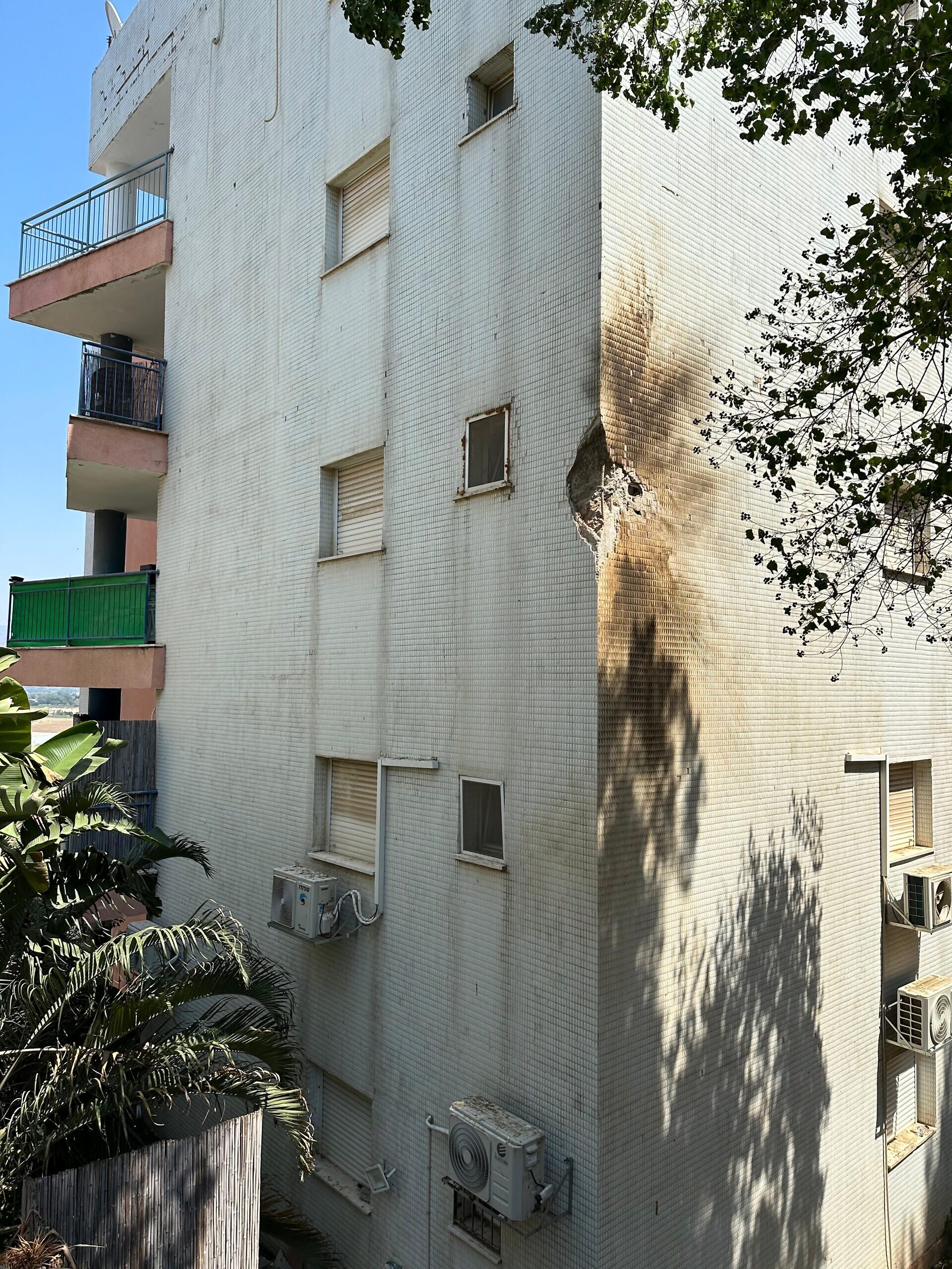 Kiryat Shmona Damage