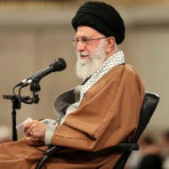 Iran's Supreme Leader Ayatollah Ali Khamenei