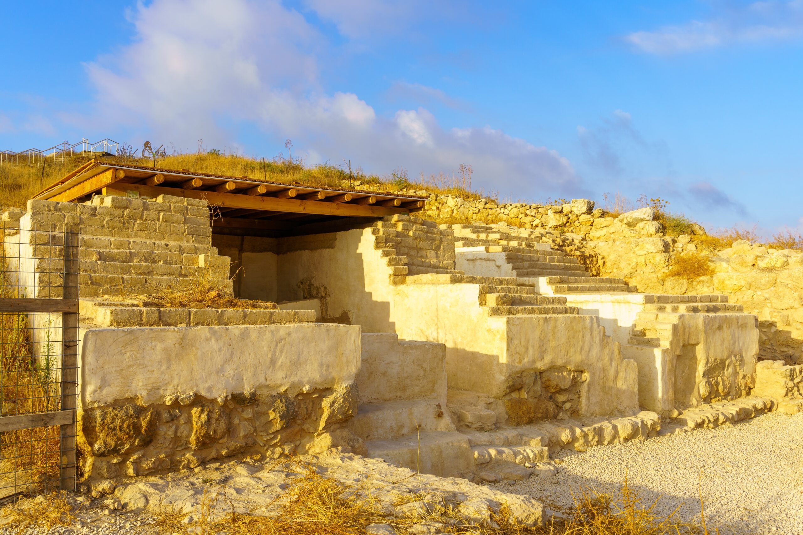 Gate complex where the letters were found.  Photo Credit: Shutterstock