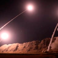 Iran fires missiles