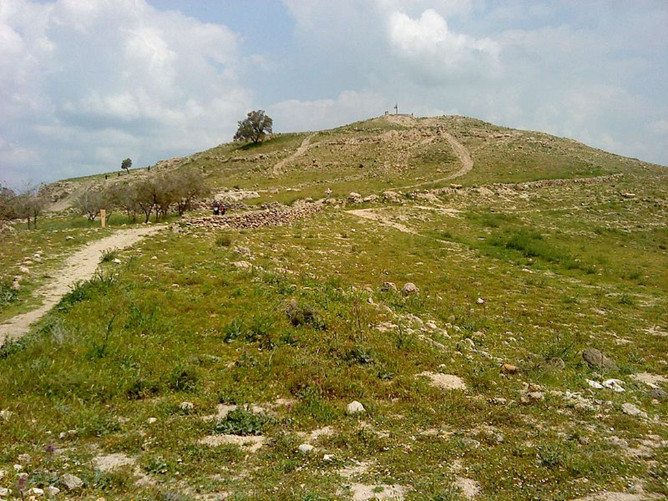 The beautiful trail leading to the top of the hill passes through extremely ancient ruins!  Photo Credit: Bukvoed - Creative Commons Attribution 3.0 Unported