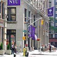 New York University’s campus in Greenwich Village.