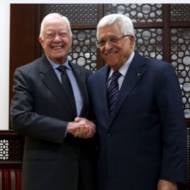 Jimmy Carter and Mahmoud Abbas