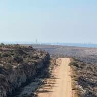 View of central Israel from Samaria.