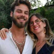 Alon Ohel with his mother, Idit