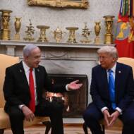 Netanyahu and Trump at White House