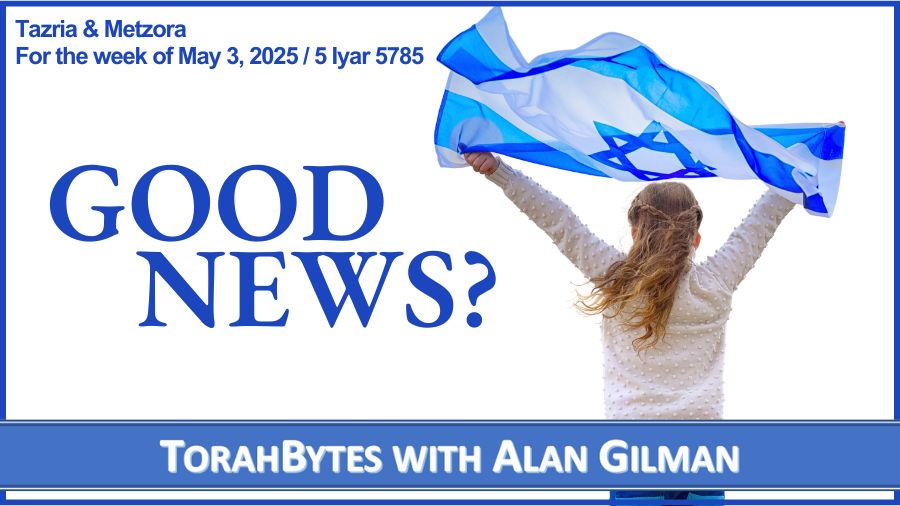 Message information with a young woman holding an Israeli flag over her head