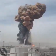 Explosion at Iranian port