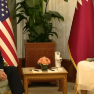 Trump in Qatar