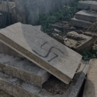Moldova cemetery vandalized
